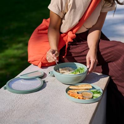 Bento lunch bowl poke y ensaladas para llevar