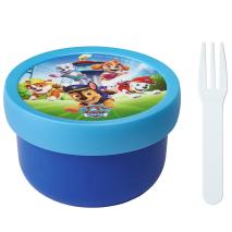 Fiambrera fruta con tenedor 300 ml Patrol Pups