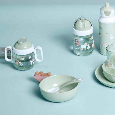 Vaso infantil 2 asas antiderrame Little Farm