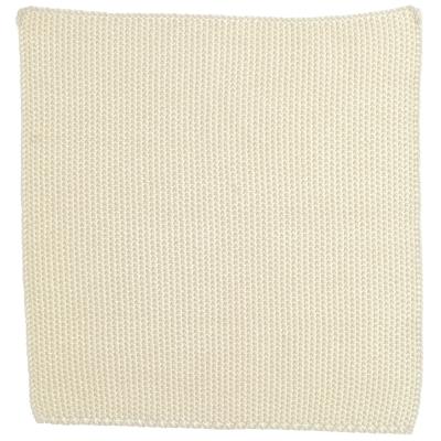 Set 3 paos de mano algodn reciclado 25x25 crudos