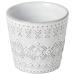 Taza caf espresso Grespresso eco blanco