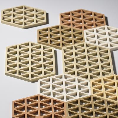 Salvamanteles trivet tri�ngulos