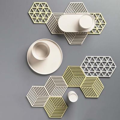 Salvamanteles trivet hex�gono