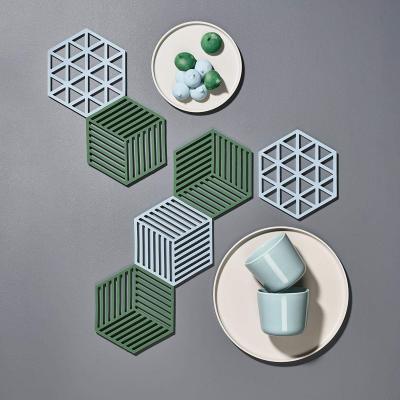 Salvamanteles trivet hexgono