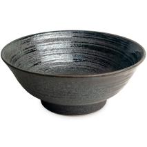 Bol ramen japons Uzu 22 cm negre