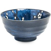 Bol udon japons Hana blue 17 cm