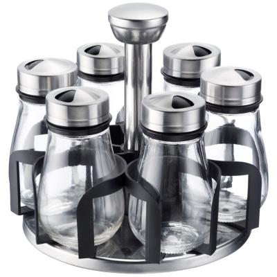 Carrousel especias giratorio 6 tarros 125 ml