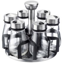 Carrousel especias giratorio 6 tarros 125 ml