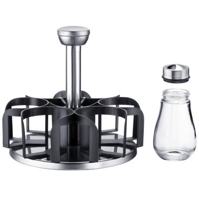 Carrousel especias giratorio 6 tarros 125 ml