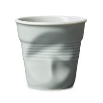 Tassa espresso arrugada Revol 80 ml gris cel