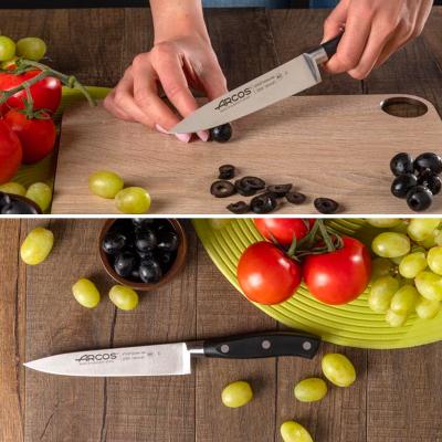 Set 3 cuchillos Arcos Riviera Santoku negro