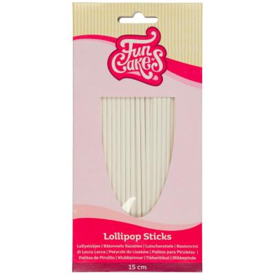 Palos piruleta y pop cakes 15 cm x50 uds