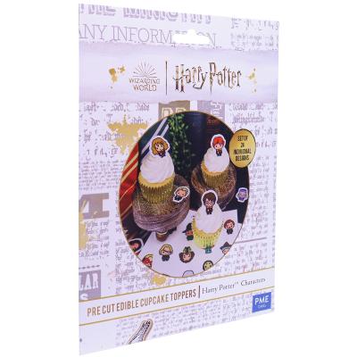 Set 24 decoraciones azcar HP HarryPotter Caracter