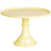 Expositor para pasteles grande amarillo