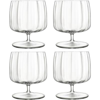 4x copa baja Jazz texturizada 50 cl