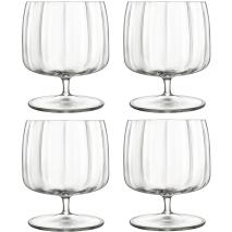 4x copa baja Jazz texturizada 50 cl