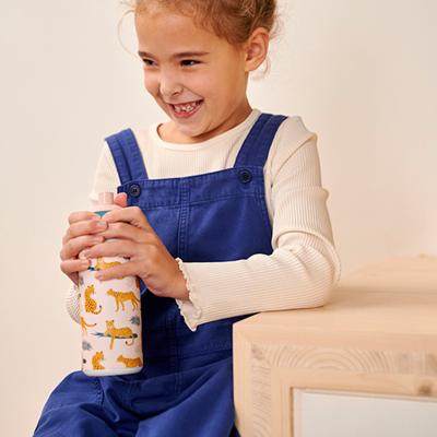 Botella pop-up 400 ml Little Farm