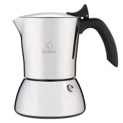 Cafetera italiana acero Perla inducci�n