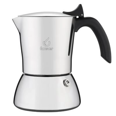 Cafetera italiana acero Perla inducci�n