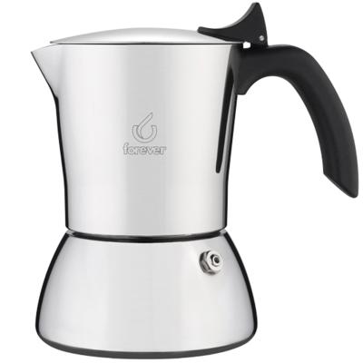 Cafetera italiana acero Perla inducci�n