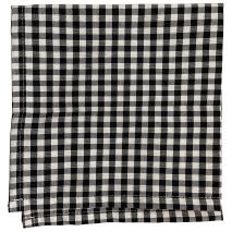 Servilleta de mesa 41x41 cm Vichy negro