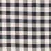 Mantel resinado Vichy negro 140x250 cm