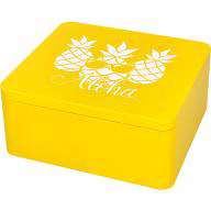 Caja Aloha metal 21x19 cm