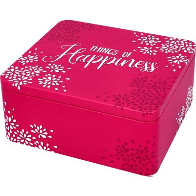 Caja Things Happiness metal 21x19 cm