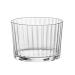 1x vaso texturizado Exclusiva cristal