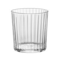 1x vaso texturizado Exclusiva cristal