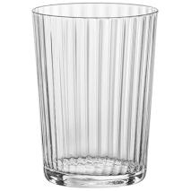 1x vaso texturizado Exclusiva cristal