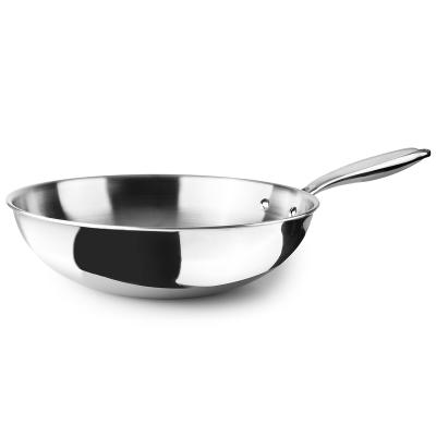Wok Triply Natural acero