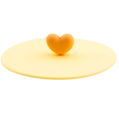 Tapa silicona para vaso y taza Corazones