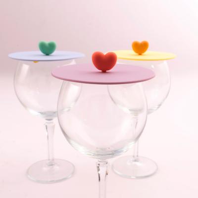 Tapa silicona para vaso y taza Corazones