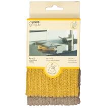 Set 2 Trapos de cocina microfibra 24x24 cm