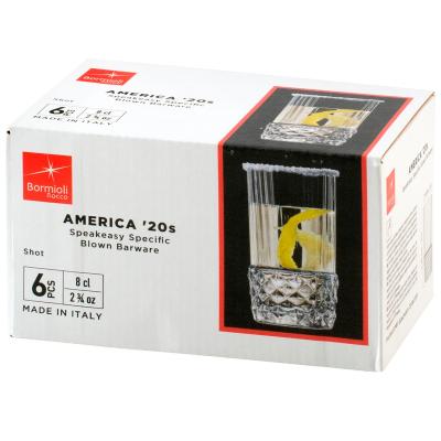 1x chupito shot America'20 textur 8 cl