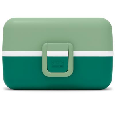 Fiambrera infantil Monbento Tresor green forest