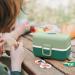 Fiambrera infantil Monbento Tresor green forest