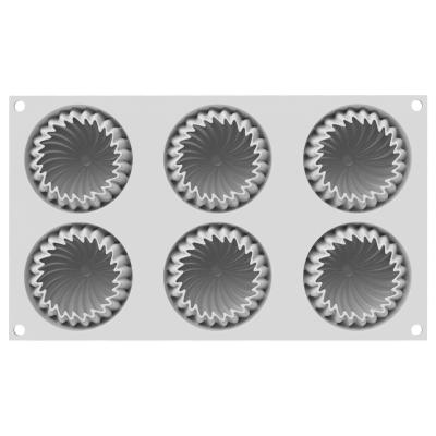 Molde silicona multicavidad mini Wave 3D