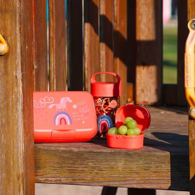 Fiambrera Snacks y fruta 0,5 L Trucks