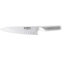 Ganivet del xef alveolat Global 20 cm
