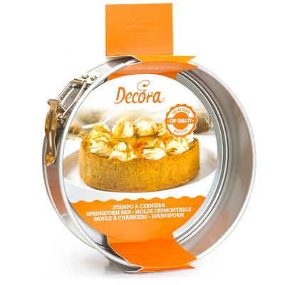 Molde redondo antiadherente desmontable 28x7 cm