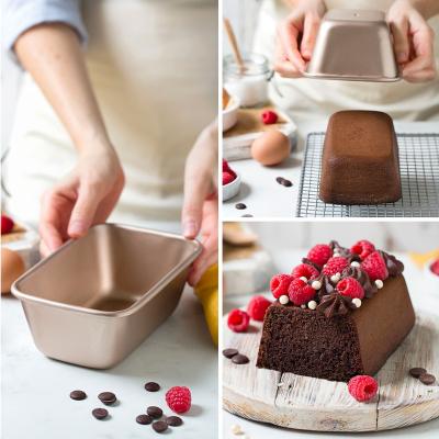 Molde plumcake antiadherente Gold 29x14,8x6,5 cm