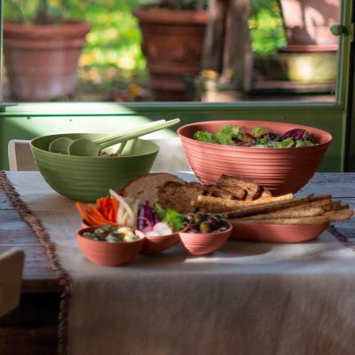 Cubiertos para ensalada Tierra Recycled verde