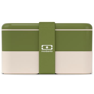 Fiambrera doble Monbento Olive recycled