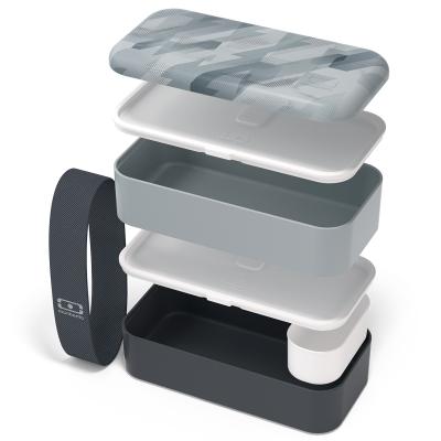 Fiambrera doble Monbento France Dimensions