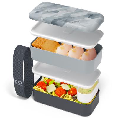Fiambrera doble Monbento France Dimensions