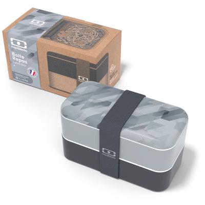 Fiambrera doble Monbento France Dimensions