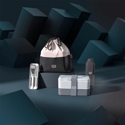 Fiambrera doble Monbento France Dimensions