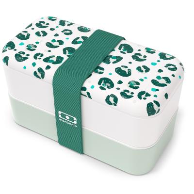 Fiambrera doble Monbento Leopard